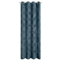 melynos spalvos uzuolaidos - Naktinė užuolaida Aleta, tamsiai mėlyna, 135 cm x 250 cm - 7 nuotrauka