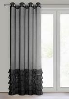 uzuolaidos 250 cm - Eurofirany ZAS / DINA / B + FIOL 140X270 JUOSTOS - 10 nuotrauka