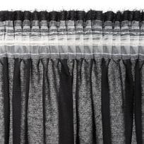 naktines uzuolaidos - Naktinė užuolaida Agis, juodos, 140 cm x 270 cm - 4 nuotrauka
