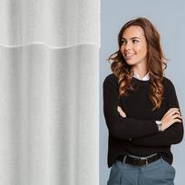 senukai dienines uzuolaidos - Dieninė užuolaida Agis 3, baltos, 140 cm x 270 cm - 2 nuotrauka