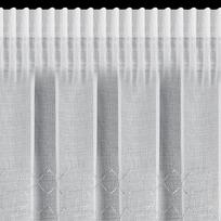 dienine uzuolaida balta - Dieninės užuolaidos Eurofirany Kleo, baltos, 140 cm x 270 cm - 10 nuotrauka