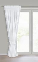 dienine uzuolaida balta - Dieninė užuolaida Karen, baltos, 140 cm x 270 cm - 15 nuotrauka