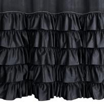 senukai dienines uzuolaidos - Naktinė užuolaida Carli, juoda sp., 140 cm x 250 cm - 6 nuotrauka