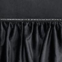 senukai dienines uzuolaidos - Naktinė užuolaida Carli, juoda sp., 140 cm x 250 cm - 7 nuotrauka