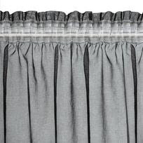 uzuolaidos 270 - Naktinė užuolaida Carli, juodos, 140 cm x 270 cm - 4 nuotrauka