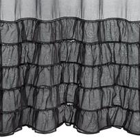 uzuolaidos 270 - Naktinė užuolaida Carli, juodos, 140 cm x 270 cm - 8 nuotrauka