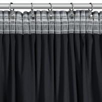 uzuolaidos 250 cm - Naktinė užuolaida Dani, juoda sp., 140 cm x 250 cm - 4 nuotrauka