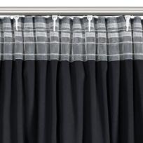 uzuolaidos 250 cm - Naktinė užuolaida Dani, juoda sp., 140 cm x 250 cm - 6 nuotrauka