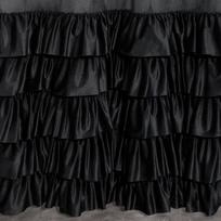 uzuolaidos 250 cm - Naktinė užuolaida Dani, juoda sp., 140 cm x 250 cm - 8 nuotrauka