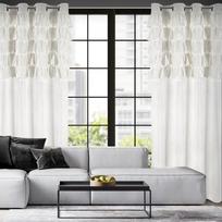 naktines baltos uzuolaido - Naktinė užuolaida Aura, baltos, 140 cm x 250 cm - 13 nuotrauka