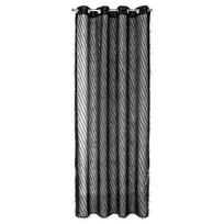 senukai dienines uzuolaidos - Dieninė užuolaida Laurel, juoda, 140 cm x 250 cm - 8 nuotrauka