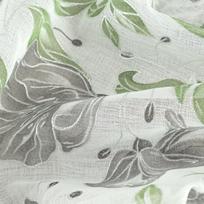 dienine uzuolaida balta - Dieninė užuolaida Dari, balta/žalia, 140 cm x 250 cm - 5 nuotrauka