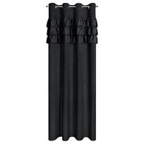 uzuolaidos 250 cm - Naktinė užuolaida SAMI, juodos, 140 cm x 250 cm - 9 nuotrauka