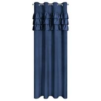 uzuolaidos 250 cm - Naktinė užuolaida SAMI, tamsiai mėlyna, 140 cm x 250 cm - 9 nuotrauka