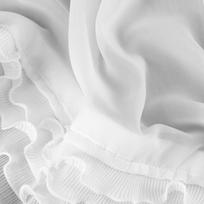 dienine uzuolaida balta - Dieninė užuolaida Luisa, baltos, 140 cm x 270 cm - 4 nuotrauka