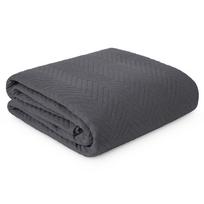 antklode 200x220 senukai - Eurofirany CHON/LEN/3/GRAF 200X220 GRAF Lovatiesė - 9 nuotrauka