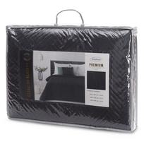 antklode 200x220 senukai - Eurofirany CHON/LEN/3/GRAF 200X220 GRAF Lovatiesė - 10 nuotrauka