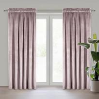 uzuolaidos 250 cm - Eurofirany PAŠARAI / MELANAS / MILTELĖS 215X250 TRANS Naktinės užuolaidos - 10 nuotrauka