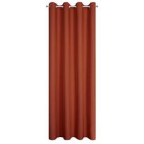 uzuolaidos 250 cm - Naktinė užuolaida ZKXT-30, terakotinė, 140 cm x 250 cm - 8 nuotrauka