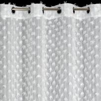 naktines baltos uzuolaido - Eurofirany Naktinė užuolaida Aurelia, baltos, 135 cm x 250 cm - 8 nuotrauka