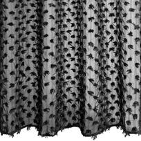 pomponai - Naktinė užuolaida Aurelia, juodos, 135 cm x 250 cm - 5 nuotrauka