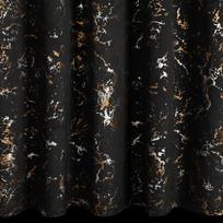 uzuolaidos 270 - Naktinė užuolaida Dori, juoda sp./šampano sp., 140 cm x 270 cm - 8 nuotrauka