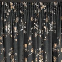 uzuolaidos 270 - Naktinė užuolaida Selena, juoda/šampano, 140 cm x 270 cm - 8 nuotrauka