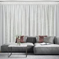 dienine uzuolaida balta - Dieninė užuolaida Hera, aukso/baltos, 140 cm x 250 cm - 3 nuotrauka