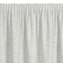naktines baltos uzuolaido - Naktinė užuolaida Rosi ZLO-01, balta sp./sidabro sp., 140 cm x 270 cm - 10 nuotrauka