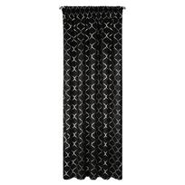 sidabro juosta - Užtemdanti užuolaida Mili, sidabro sp./juoda sp., 140 cm x 270 cm - 11 nuotrauka