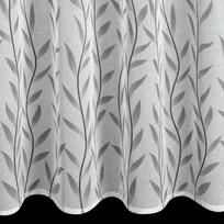 uzuolaidos 270 - Dieninė užuolaida Glori, baltos/sidabro, 140 cm x 270 cm - 8 nuotrauka