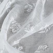 dienine uzuolaida balta - Dieninė užuolaida Felina, baltos/sidabro, 140 cm x 250 cm - 5 nuotrauka