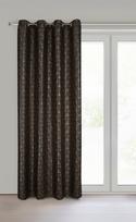 uzuolaidos 250 cm - Naktinė užuolaida Semi, juoda/šampano, 140 cm x 250 cm - 8 nuotrauka