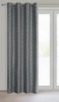 uzuolaidos 250 cm - Naktinė užuolaida Semi, pilka/sidabro, 140 cm x 250 cm - 9 nuotrauka