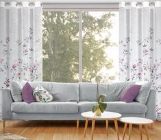 naktines baltos uzuolaido - Naktinė užuolaida Antea, balta sp., 140 cm x 250 cm - 3 nuotrauka