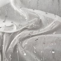 dienine uzuolaida balta - Dieninė užuolaida Linzi, baltos/sidabro, 140 cm x 270 cm - 7 nuotrauka