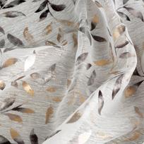 dienine uzuolaida balta - Dieninė užuolaida Terry, balta/vario, 140 cm x 250 cm - 4 nuotrauka