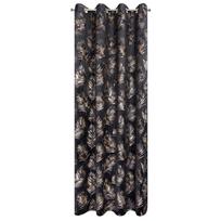 uzuolaidos 250 cm - Naktinė užuolaida Gloria 2, juoda, 140 cm x 250 cm - 13 nuotrauka