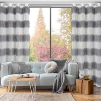 dienines uzuolaidos 250 - Dieninė užuolaida Margaret 3, pilka/balinto uosio, 140 cm x 250 cm - 3 nuotrauka