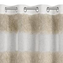 uzuolaidos 250 cm - Dieninė užuolaida Margaret 3, balta/smėlio, 140 cm x 250 cm - 7 nuotrauka