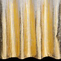 uzuolaidos 250 cm - Eurofirany Imani Naktinė užuolaida, aukso/šviesiai smėlinė, 135 cm x 250 cm - 6 nuotrauka