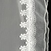 senukai dienines uzuolaidos - Dieninė užuolaida, su raiščiu Larisa, baltos, 140 cm x 270 cm, 2 vnt. - 9 nuotrauka