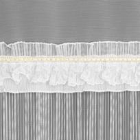 uzuolaidos 250 cm - Dieninė užuolaida Megan, baltos, 140 cm x 250 cm - 6 nuotrauka