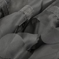 senukai dienines uzuolaidos - Dieninė užuolaida Debora, juodos, 140 cm x 250 cm - 4 nuotrauka