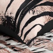patalynes komplektai 140x200 - Patalynės užvalkalų komplektas Eva 21, juoda/šviesiai ruda, 140 x 200 cm - 2 nuotrauka