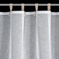 dienine uzuolaida balta - Dieninė užuolaida Melisa, baltos, 140 cm x 250 cm - 8 nuotrauka