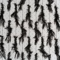 senukai dienines uzuolaidos - Dieninė užuolaida Eva Minge Victoria, juodos, 140 cm x 250 cm - 6 nuotrauka