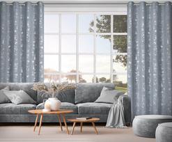 melynos spalvos uzuolaidos - Naktinė užuolaida Solana, mėlynos, 140 cm x 250 cm - 3 nuotrauka
