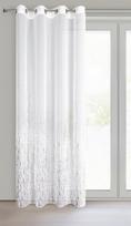 uzuolaidos 270 - Dieninė užuolaida Olivia, baltos/sidabro, 140 cm x 270 cm - 11 nuotrauka