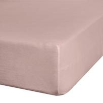 paklode su guma 160x200 - Eurofirany paklodė Jersey 3, rožinė (Pink), 160x200 cm, su guma - 5 nuotrauka